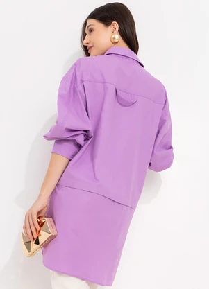 Colcci - Camisa Roxo - COLCCI