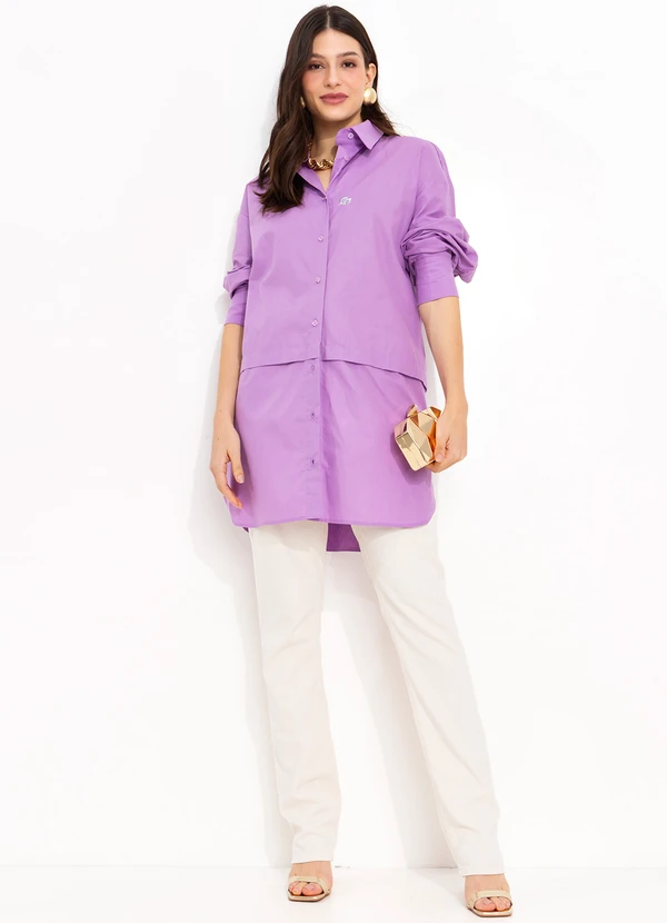 Colcci - Camisa Roxo 3