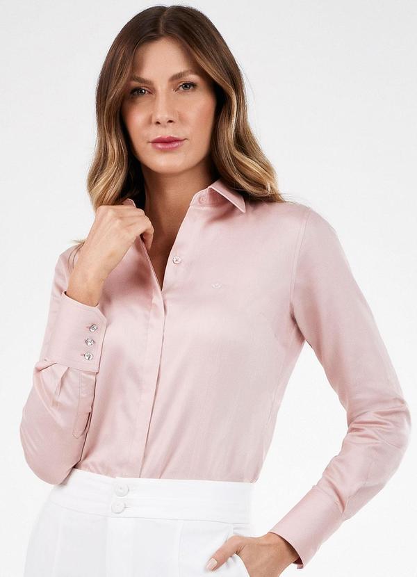 Principessa - Camisa Social Amber Rosê
