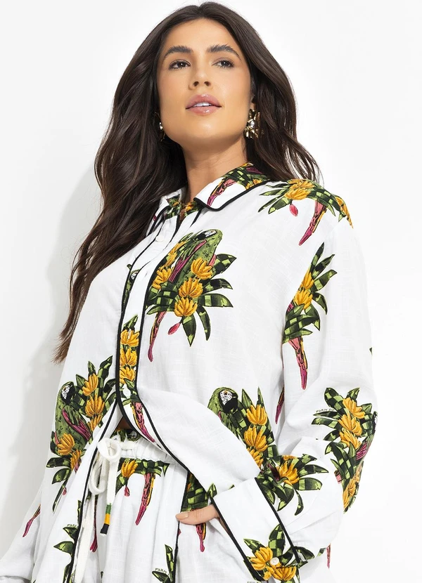 Farm - Camisa Uni Rio Maracanã Off White 9