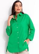 Camisa Verde em Alfaiataria