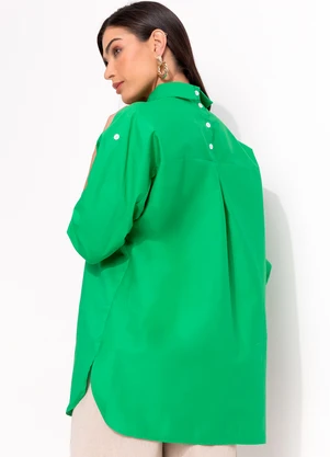 Quintess - Camisa Verde em Alfaiataria - QUINTESS