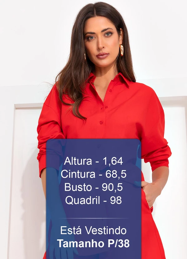 Colcci - Camisa Viscolinho Vermelho 5