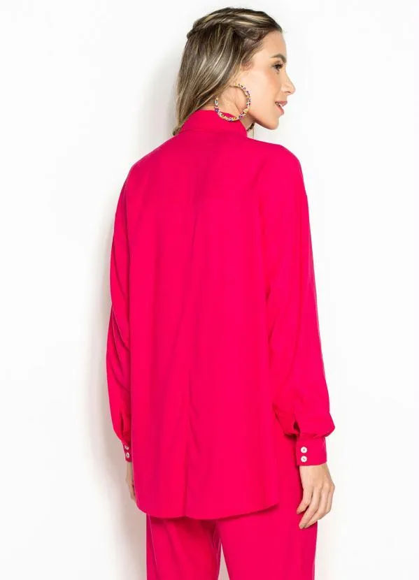 Maria Filó - Camisão de Linho Rosa 2