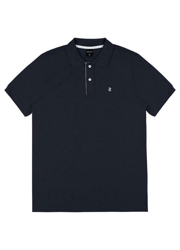 Rezzato - Camisa Casual Core Adulto Masculino Azul