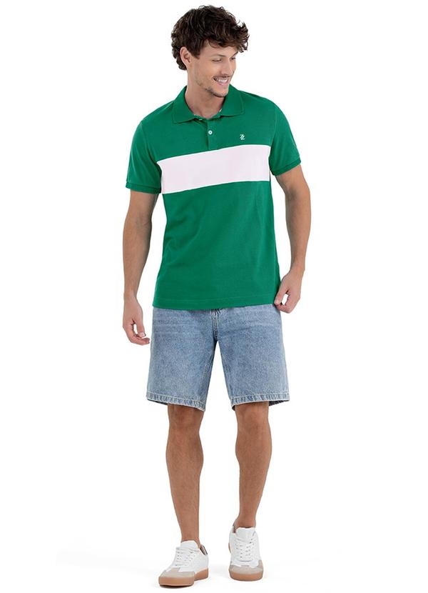 Rezzato - Camisa Mini-Me Tee Adulto Masculino Verde 2