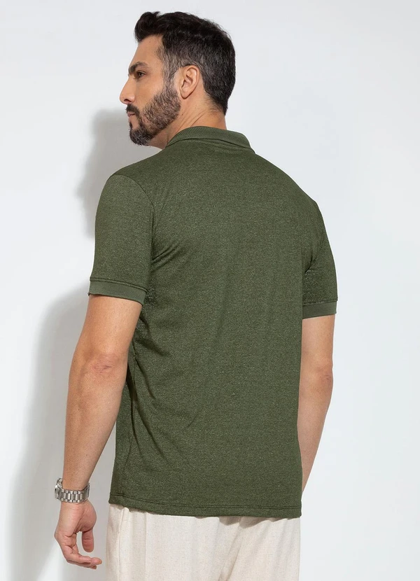 Exco - Camisa Polo em Malha Verde 2