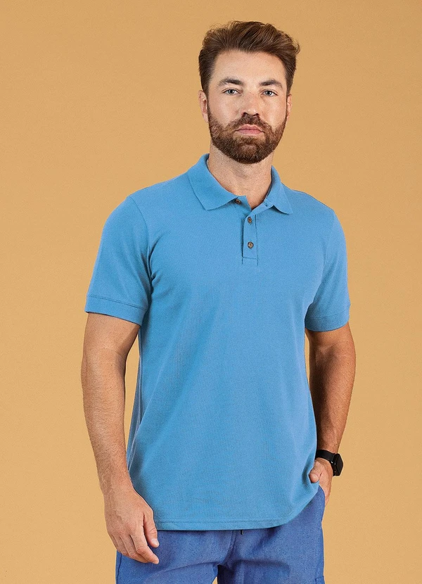 Soft Bonni - Polo Adulto Azul