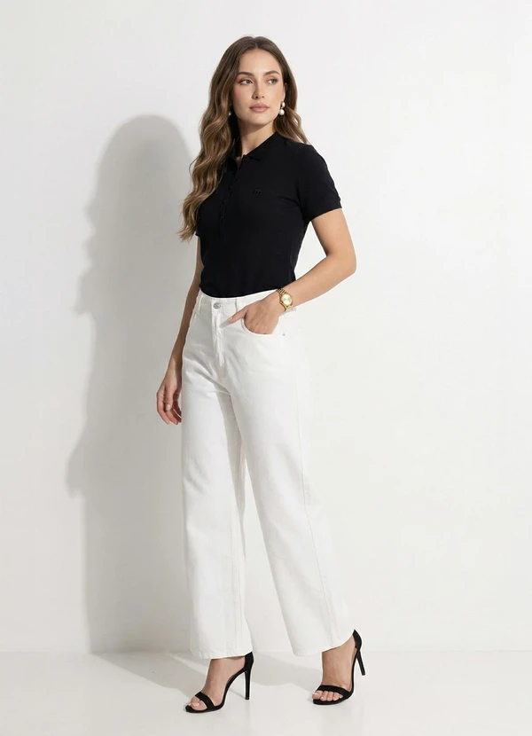 Colcci - Polo em Algodão Preto 3