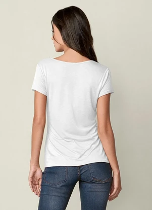bonprix - T-Shirt Básica Branca - BONPRIX