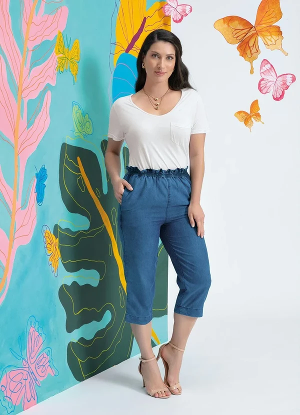 bonprix - T-Shirt Básica Branca 3