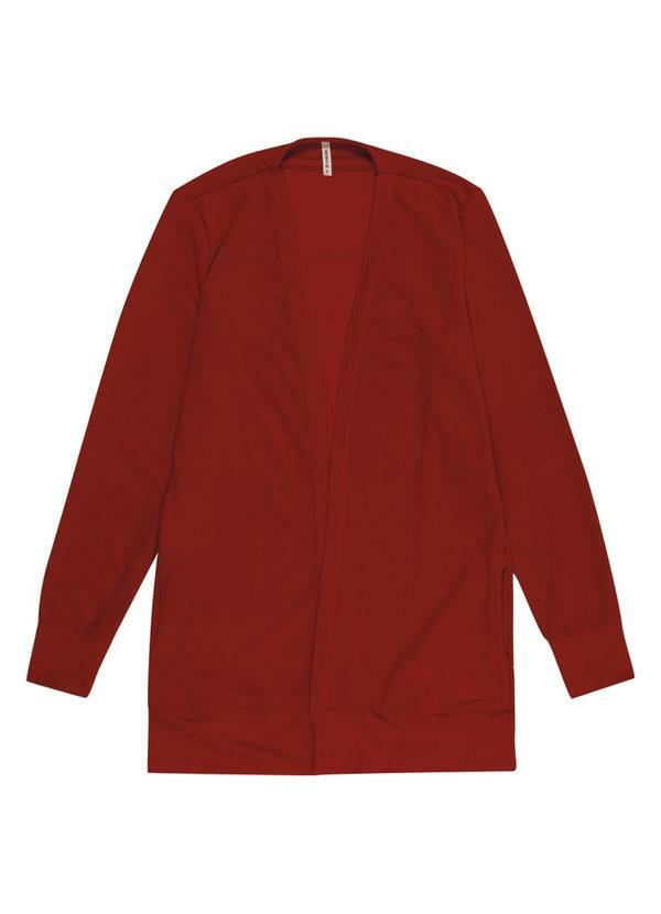 Habana - Cardigã Feminino Térmico Algongado Roxo