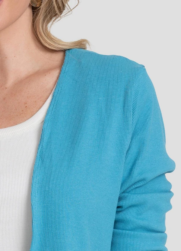 Infinita Cor - Cardigan Azul 4