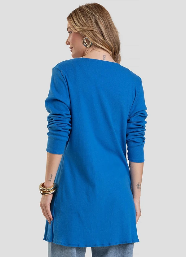 Infinita Cor - Cardigan Azul 2