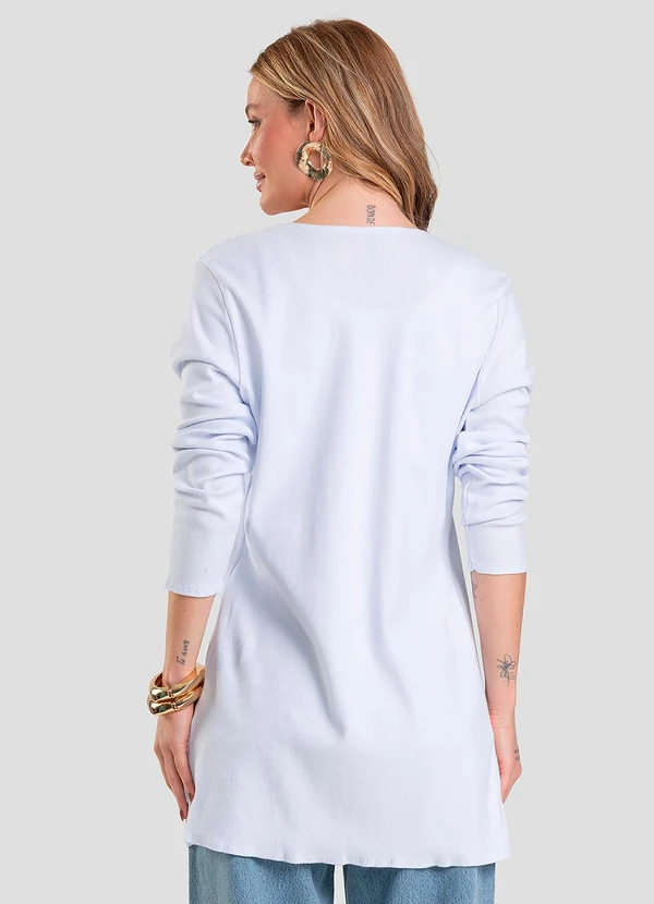 Infinita Cor - Cardigan Branco 2