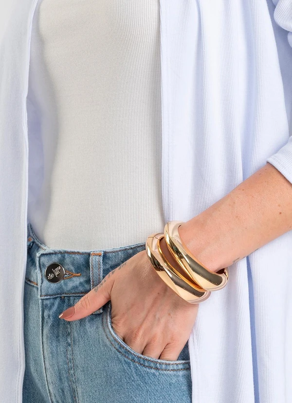 Infinita Cor - Cardigan Branco 3