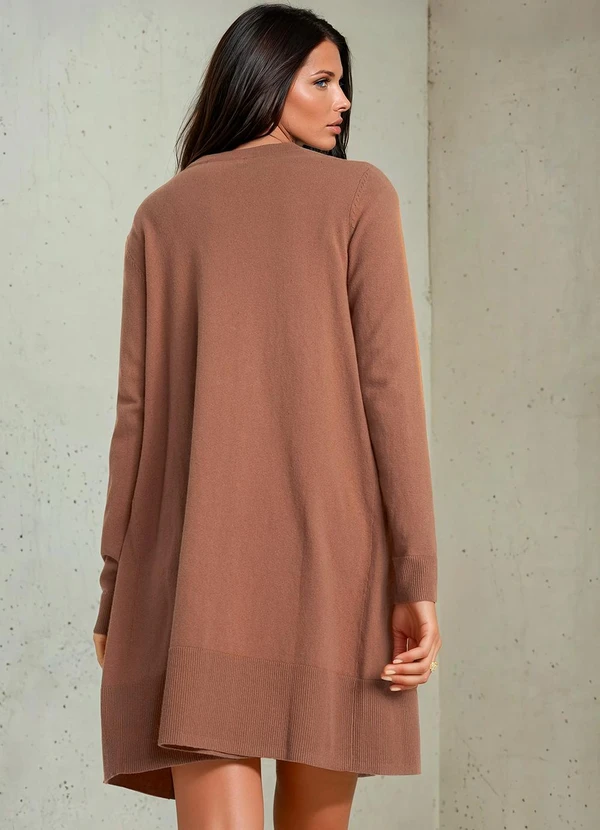 bonprix - Cardigan de Tricô Terracota 2