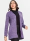 Infinita Cor - Cardigan Feminino Alongado Azul - variação: Roxo