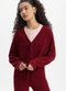 Essendi - Cardigan Feminino em Tricot Natural - variação: Bordô