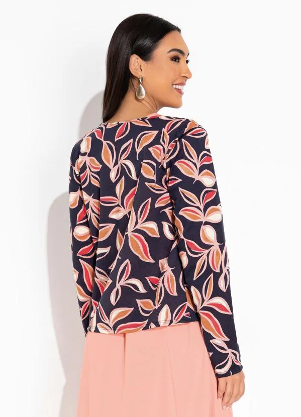 Rosalie - Cardigan Marinho Aberto 2