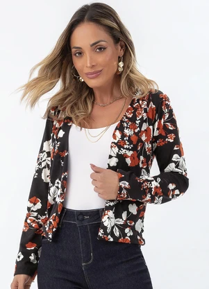 Bimini - Casaco Estampado em Malha - BIMINI