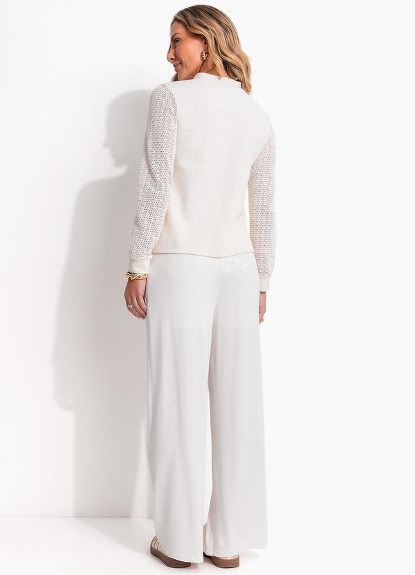 Quintess - Casaco Natural em Moletinho 5