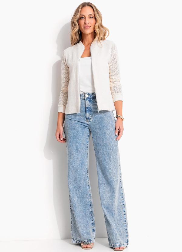 Quintess - Casaco Natural em Moletinho 8