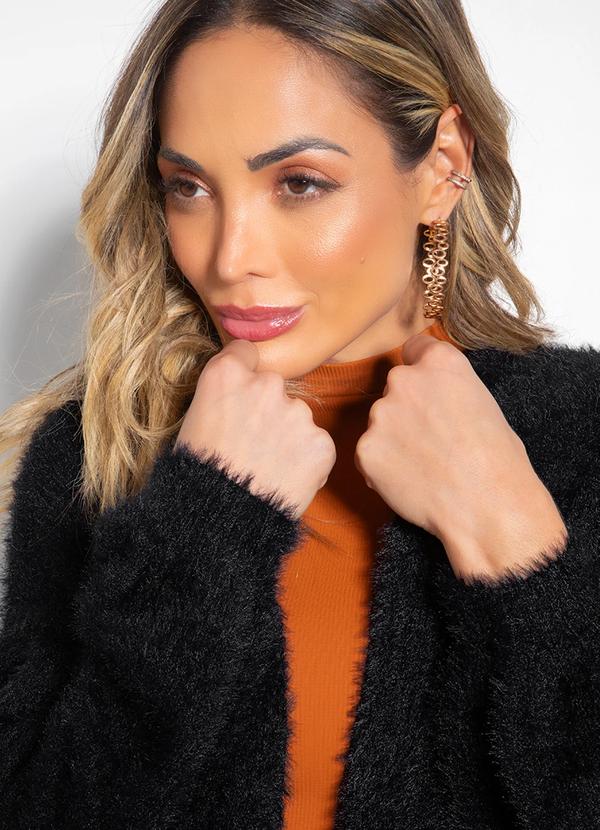 Farm - Casaco Pelinho com Bolso 3