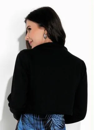 Rosalie - Casaco Preto Curto - ROSALIE