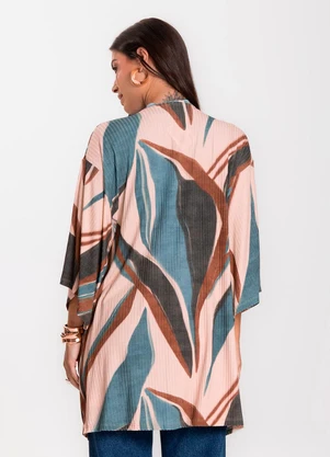 Select - Kimono Feminino Azul - SELECT