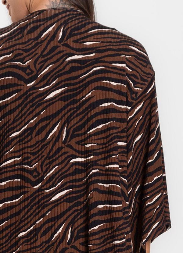 Select - Kimono Feminino Marrom 4