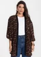 Select - Kimono Feminino Azul - variação: Marrom