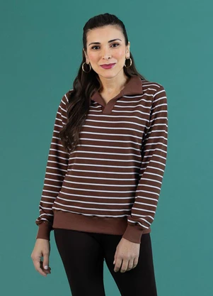 Soft Bonni - Blusão Adulto Marrom - SOFT BONNI