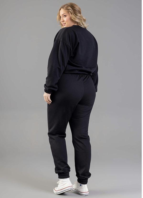 Just Basic - Blusão Básico Adulto Preto 4