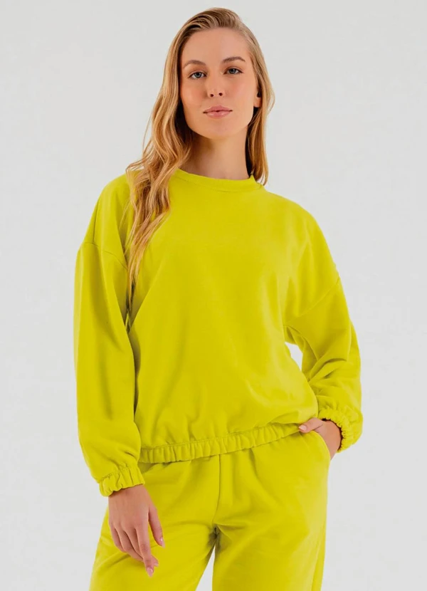 Just Basic - Blusão Básico Adulto Verde