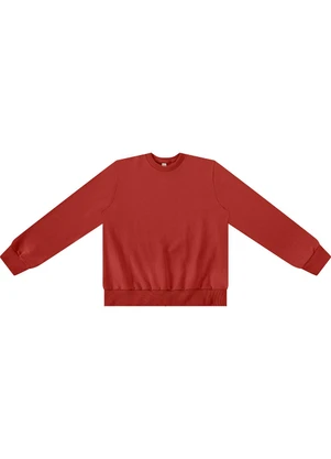 Rovitex - Blusão Básico Moletom Peluciado Laranja - ROVITEX