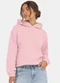 Rovitex - Blusão com Capuz Feminino em Moletom Verde - variação: Rosa