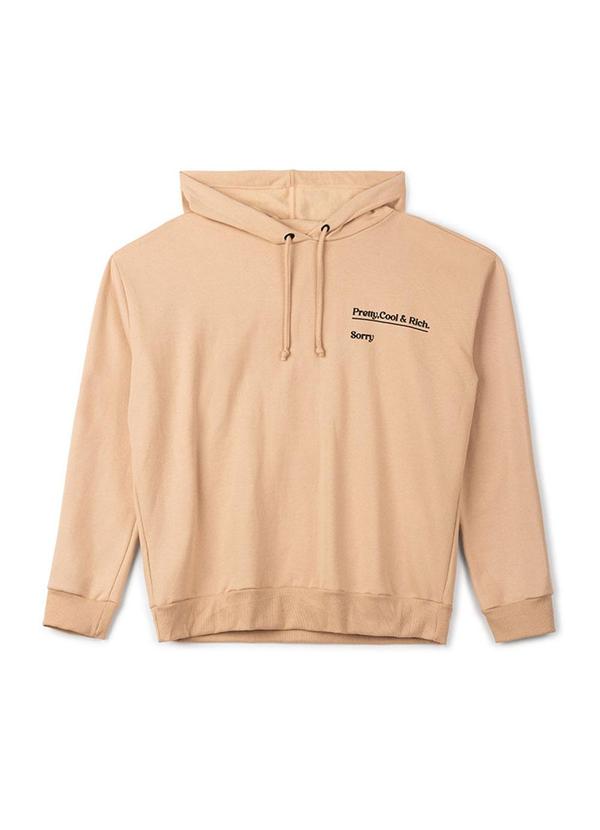 Choyee - Blusão Cookie em Moletomcookie Bege 5