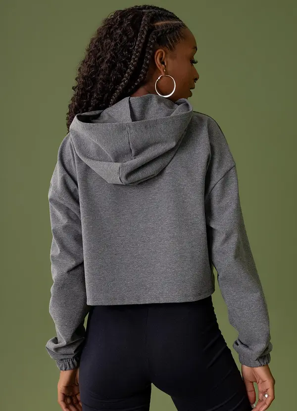 The Philippines - Blusão em Moletom Feminino Cinza 2