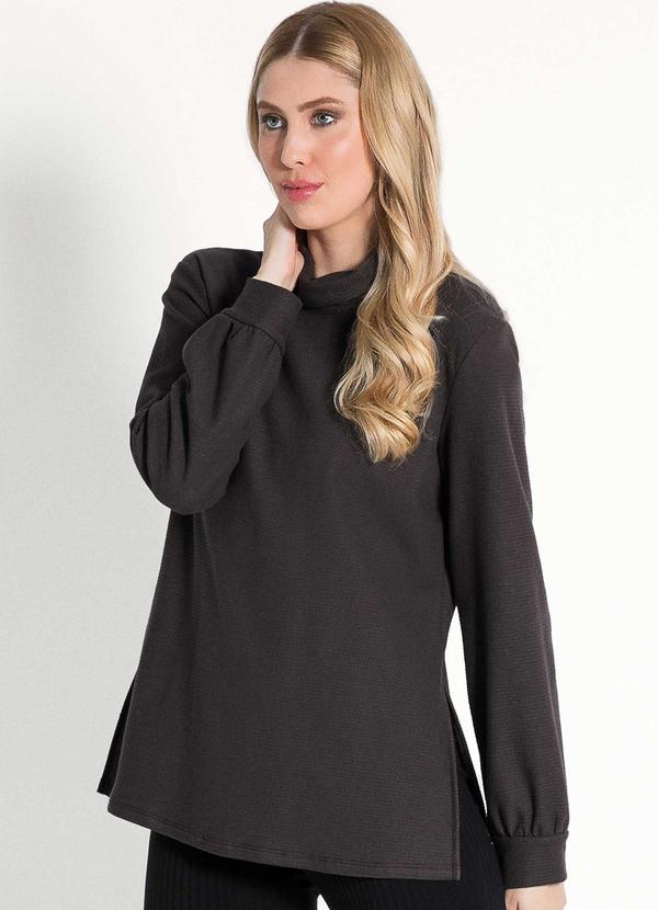 Habana - Blusão Feminino Adulto Versátil Marrom