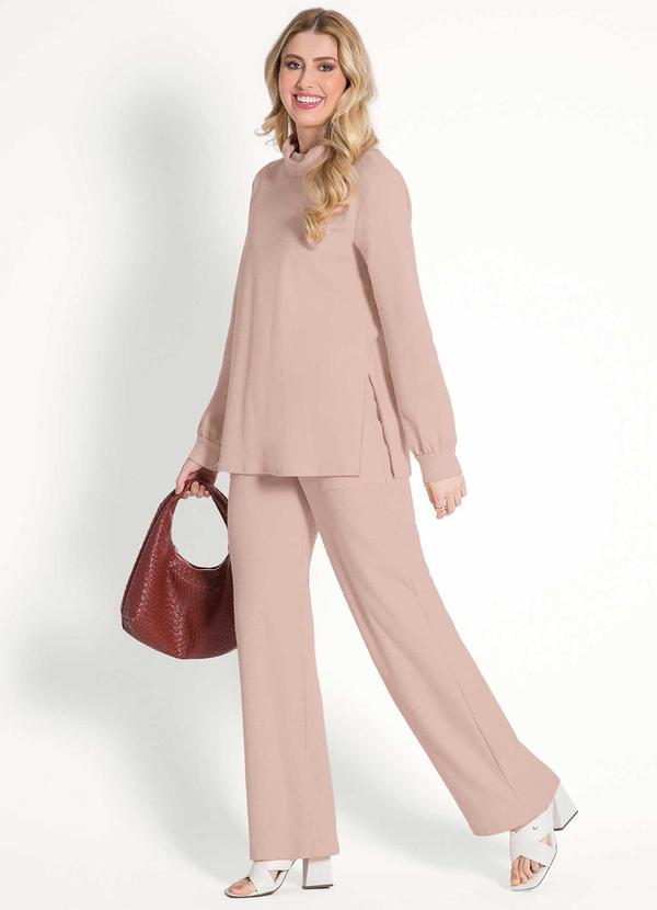 Habana - Blusão Feminino Adulto Versátil Rosa 2