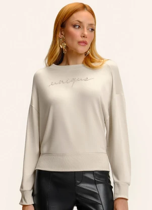 Endless - Blusão Feminino Molecotton Bege - ENDLESS