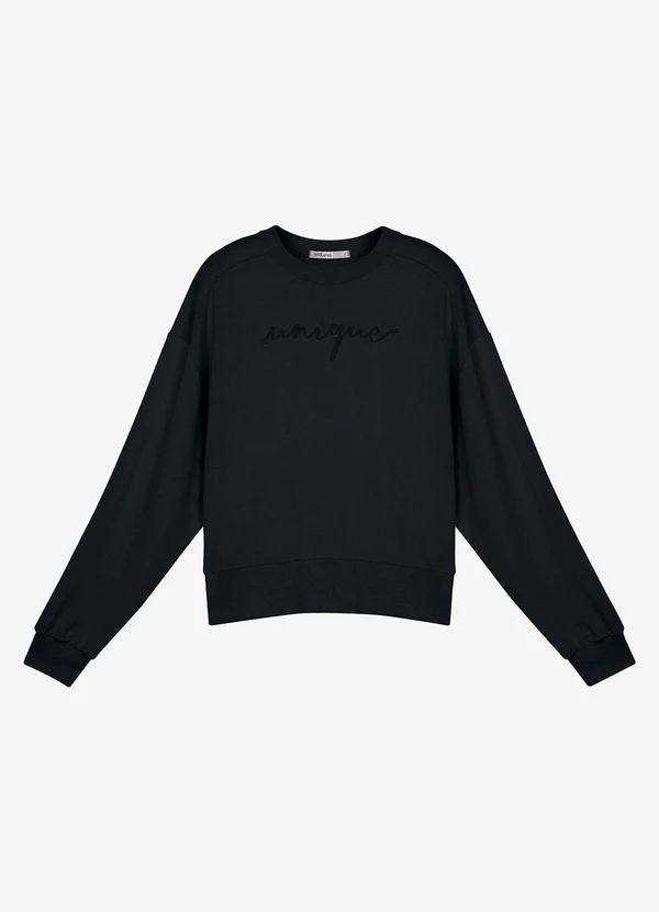 Endless - Blusão Feminino Molecotton Preto 5