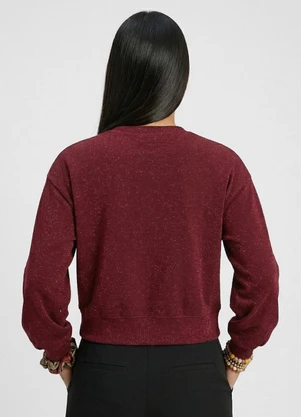 Endless - Blusão Feminino Tricot Vermelho - ENDLESS