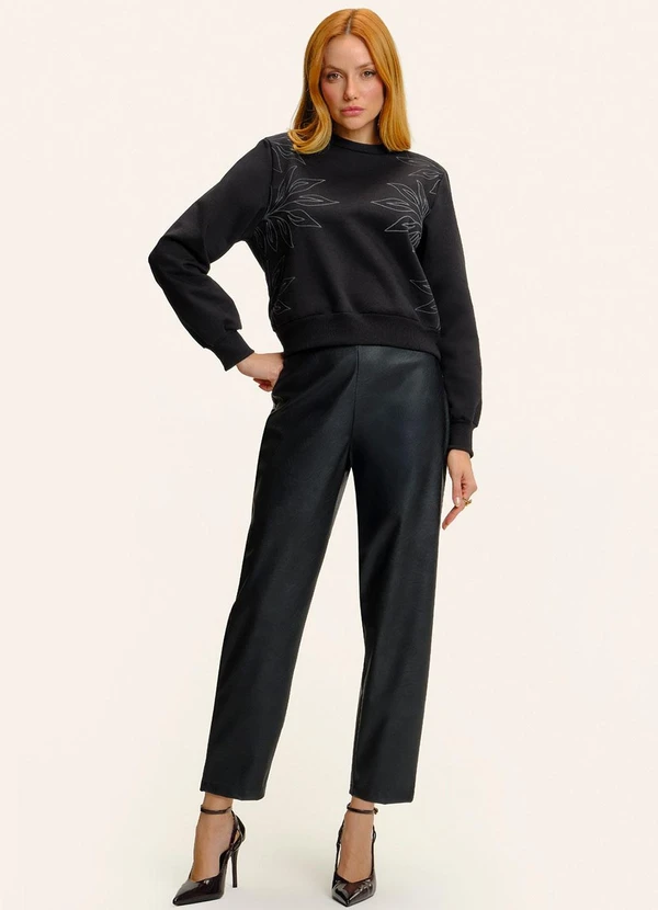 Endless - Blusão Moletom Manga Longa Preto 2