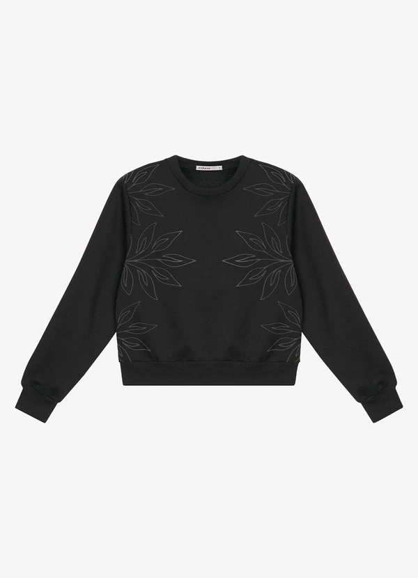 Endless - Blusão Moletom Manga Longa Preto 3