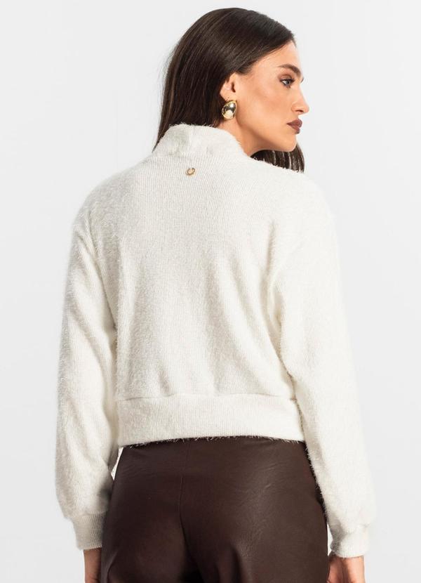 Endless - Cardigan Feminino Tricô Felpudo Bege 2