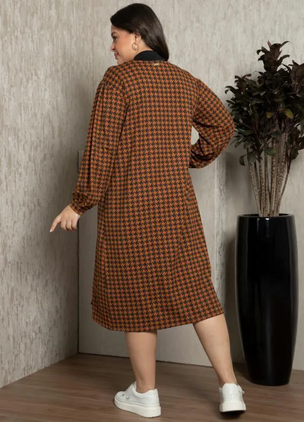 Quintess - Casaco Alongado Pied de Poule 10