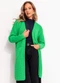Quintess - Casaco Alongado Verde com Bolsos Frontais - variação: Verde