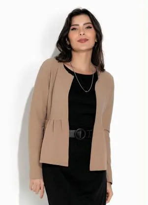 Rosalie - Casaco Bege com Manga Longa - ROSALIE